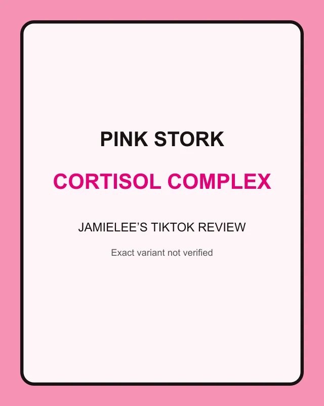 Pink Stork Cortisol Complex product image